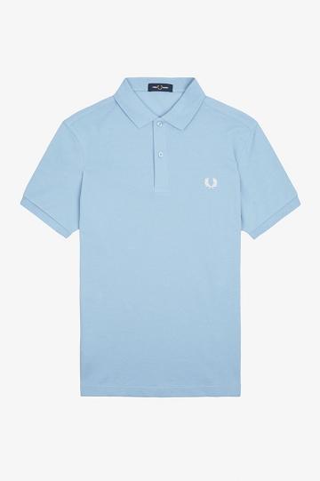 Blue Fred Perry M6000 Men's Polo Shirts | PH 1472MQZA